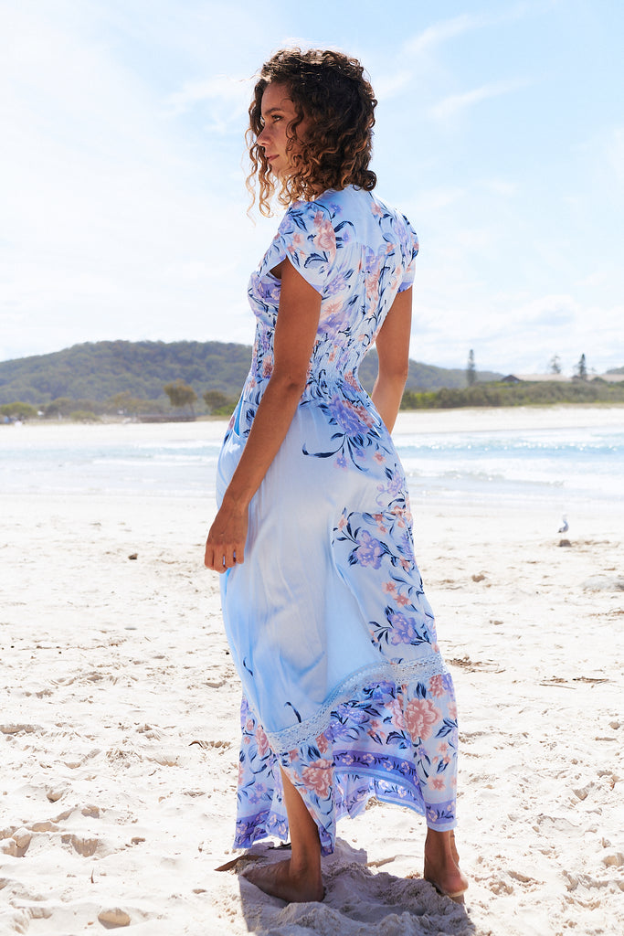 Heaven Print Romi Maxi Dress