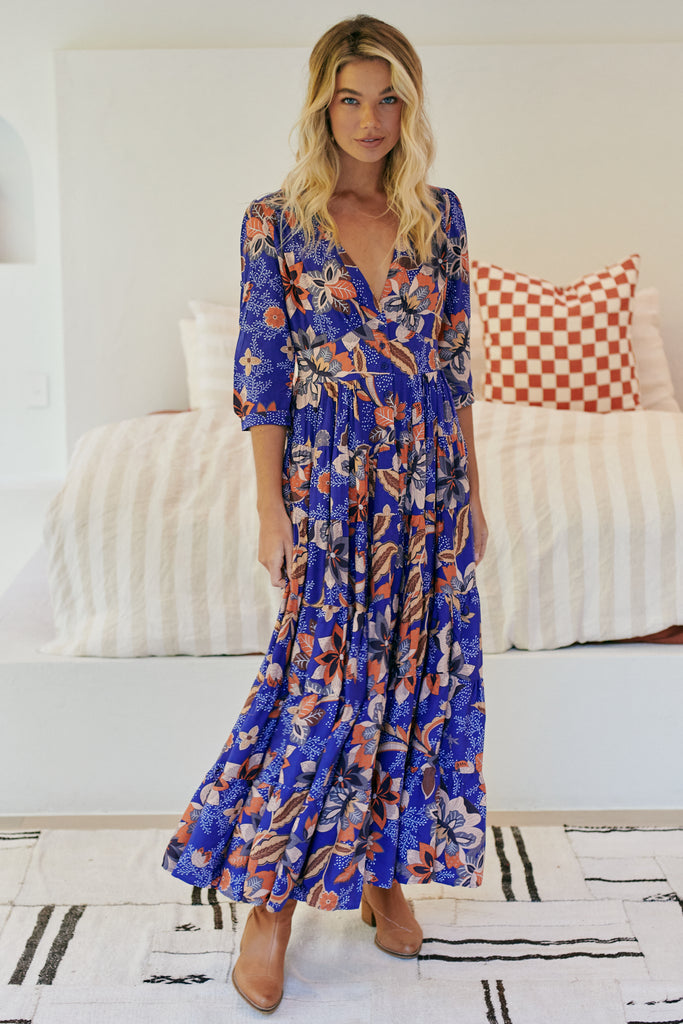 Berry look 2024 maxi dress